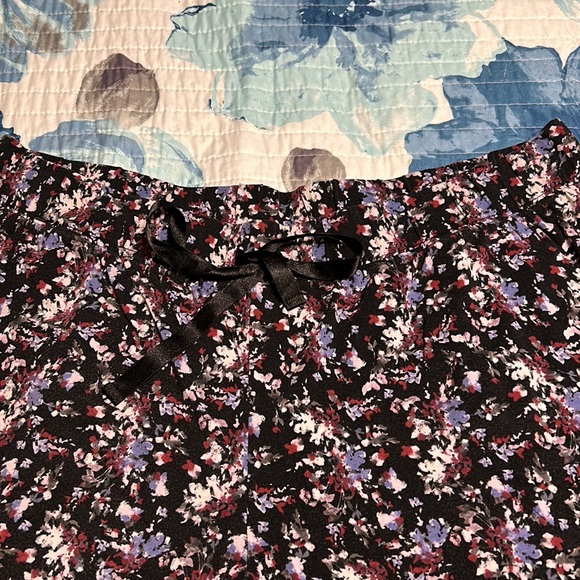 Lane Bryant Sleep by Cacique High Waisted with Tie , Wide Leg Pajama Pants - Picture 5 of 8